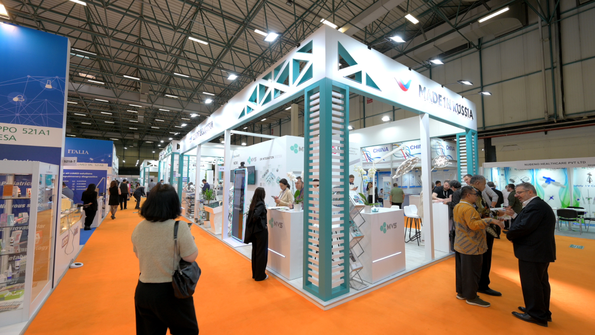 MVS stand on EXPOMED EURASIA 2024, Istanbul (Turkey)